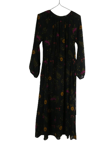 Robe  longue  motif fleuri - Taille M - uniqlo - Modalova