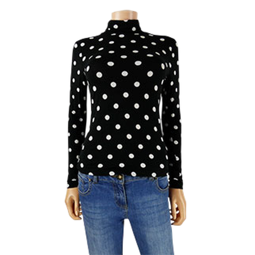 Sous- pull  pois blanc - taille S - h & m - Modalova