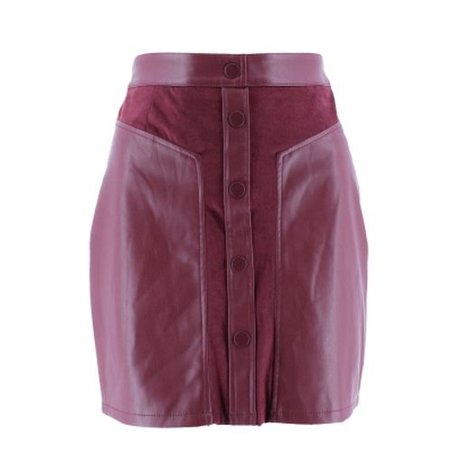 Jupe bordeaux - Taille 36 - naf naf - Modalova