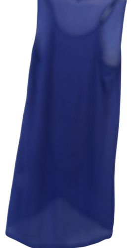 Debardeur bleu "WOMAN" T L - Label Emmaus - Modalova