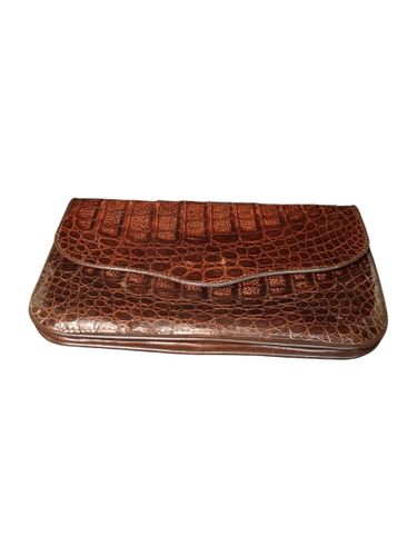 Pochette style croco - Label Emmaus - Modalova