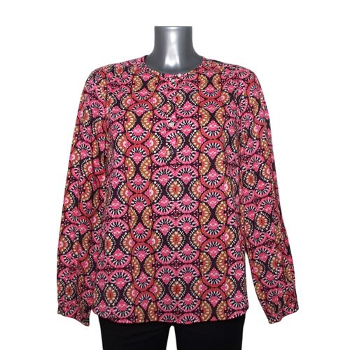  Haut Imprim -Ocre-Violet  Taille 2 Neuf & Styl !  - hartford - Modalova