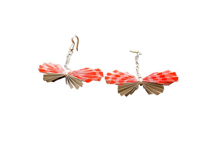 Boucles d'oreilles en papier Up-cycl - Label Emmaus - Modalova