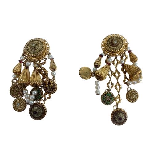 Rare ! fabuleuse rminiscence vintage boucles d'oreilles - zoe coste - Modalova