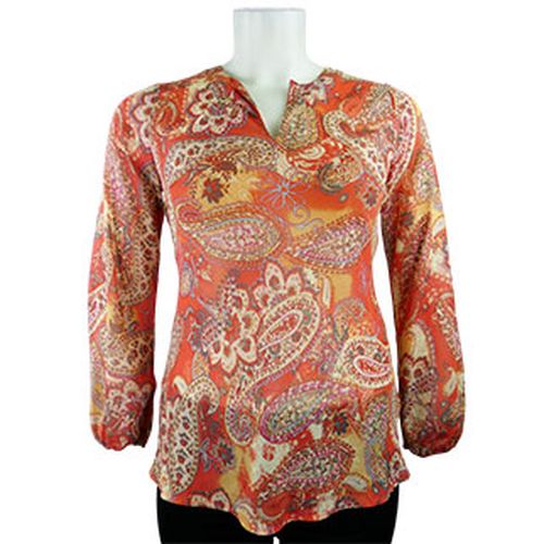 Blouse corail imprim multicolore - -Taille 4 - jacqueline riu - Modalova