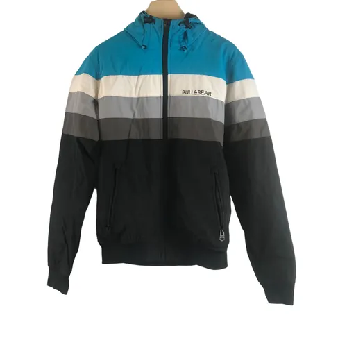 Blouson multi couleurs  capuche - M - pull & bear - Modalova