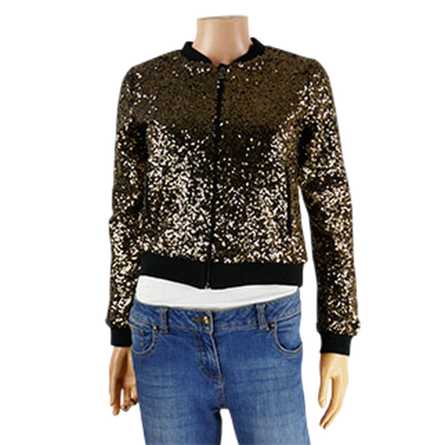 Veste avec des sequins dors - By M.Pokora - taille 38 - cache cache by m.pokora - Modalova