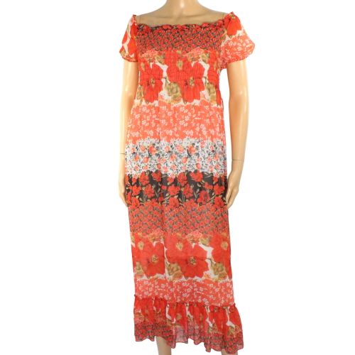 Robe Longue Fleurie DJ MODEL COLLECTION Taille L - Label Emmaus - Modalova