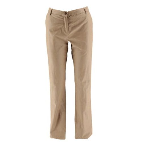 Pantalon beige  rayures blanches - taille 36 - helena sorel - Modalova