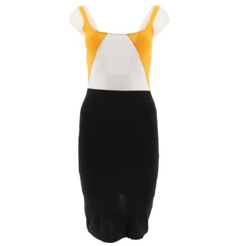 Robe , jaune et blanche - Taille S - zara - Modalova