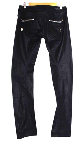 Pantalon T38  Look cowboy chic en toile enduite  - guess - Modalova