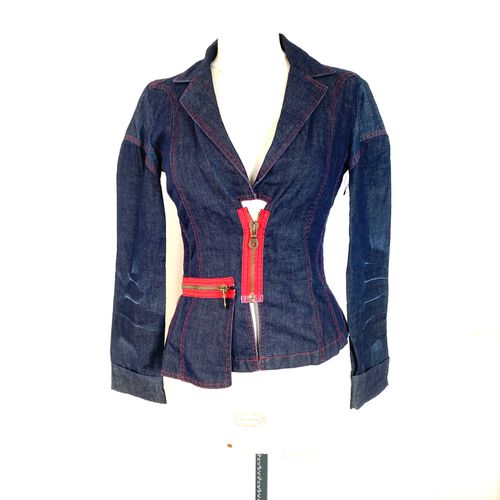 Veste en jeans originale - Taille S - 63 % coton 37% Lin - ohdd - Modalova