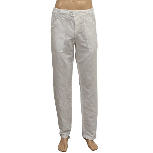 Pantalon W 31 = T 40/42 Bermuda mixte en lin et coton - guess by marciano - Modalova