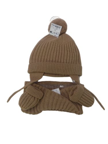 Ensemble bonnet tour de cou et gant Neuf - 3 mois - kiabi - Modalova