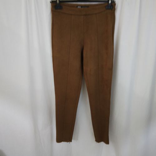 Pantalon ZARA marron - M - Label Emmaus - Modalova