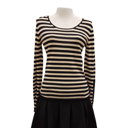 Pull fin écru et marine - Taille 1 - Gerard Darel - Modalova