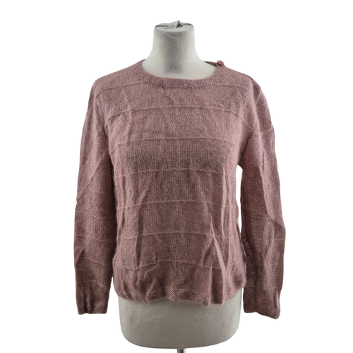 Pull artisanal en mohair et laine- M - Label Emmaus - Modalova