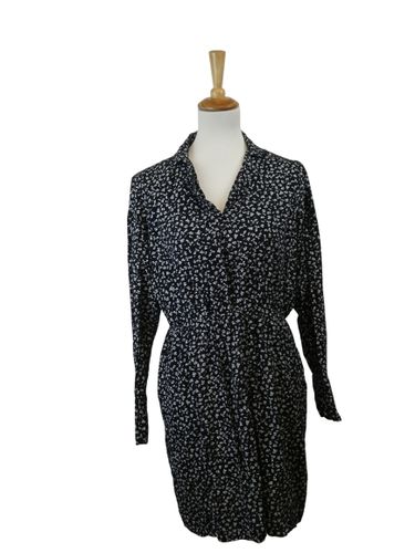 Robe en motif fleurs blanches - L - pieces - Modalova