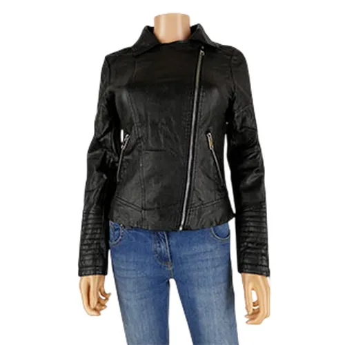 Veste en simili cuir - taille S - only & u - Modalova