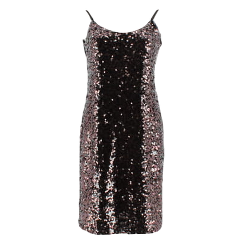 Robe de soire  bretelles  sequins - taille L - gmo - Modalova