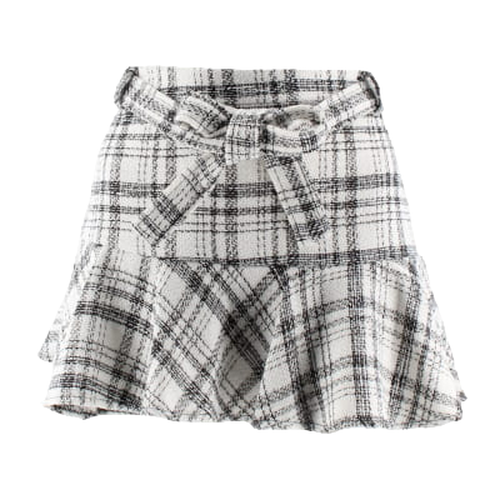 Jupe short cru imprim carreaux - taille 42 - tally weijl - Modalova