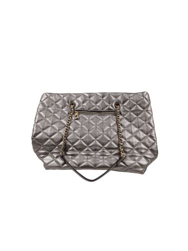 Sac  main argent matelass - Label Emmaus - Modalova