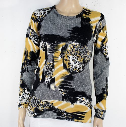 Pull & Noir Lopard LAPAREIL FASHION Taille M / L - Label Emmaus - Modalova