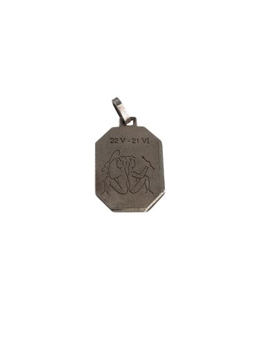 Médaille zodiaque gémeaux - Label Emmaus - Modalova