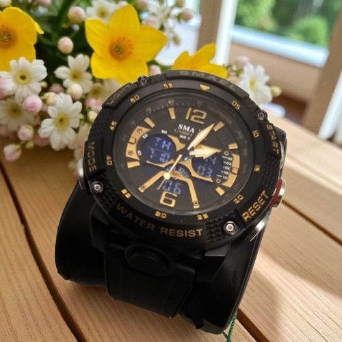 Montre Mixte Sport Digitale ; Etanche Alarme Chronomtre Date LED lectronique - boosns / smael - Modalova