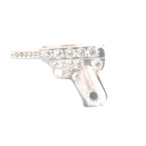 YSL - Pin's Revolver plaqu argent - yves saint-laurent - Modalova