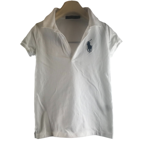 Polo blanc - Ralph Lauren - XS - ralph lauren - Modalova