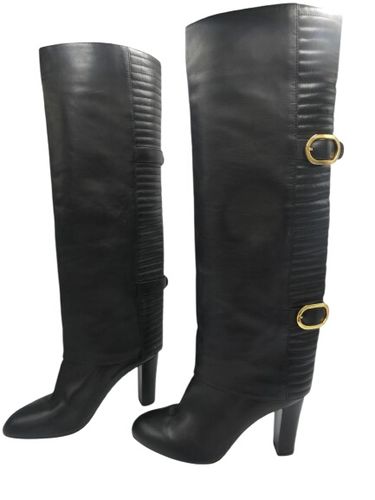 Bottes en cuir  talon haut - sergio rossi - Modalova