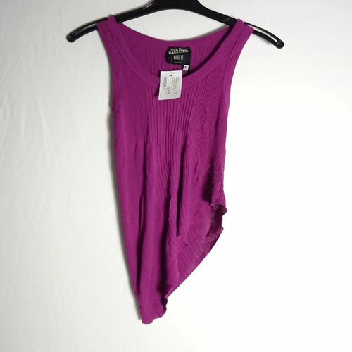 Top / dbardeur fushia maille - Taille M - jean paul gaultier - Modalova