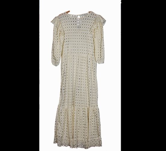 Robe Mango S  lgance bohme en broderie anglaise  - mng - Modalova
