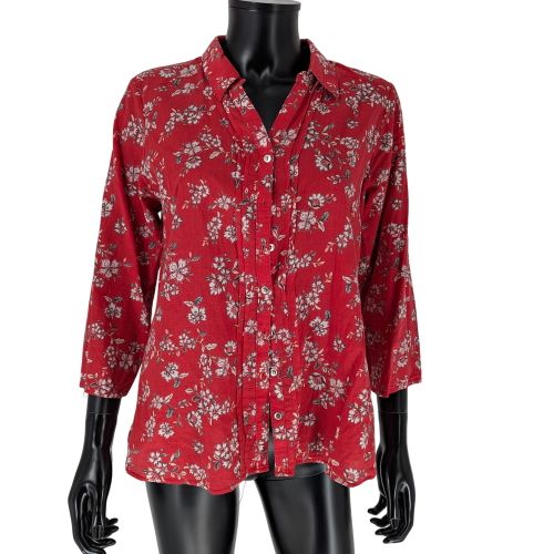 Chemisier T.2 avec motif fleuri - armand thiery - Modalova