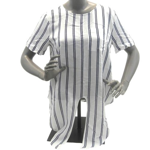 Haut  manches courtes avec rayures bleues Kookai taille 40 - kooka - Modalova