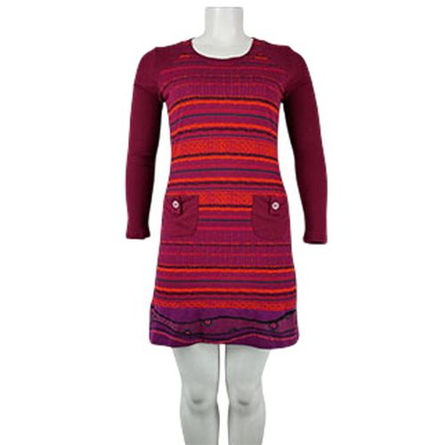 Robe bordeaux imprime - taille XL - coline - Modalova