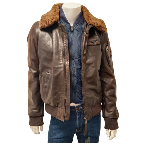 Blouson aviateur en cuir - T:2XL - redskins - Modalova