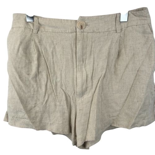 Short beige en lin - Taille 42 - stradivarius - Modalova