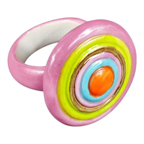 Bague en cramique - taille 60 - Label Emmaus - Modalova