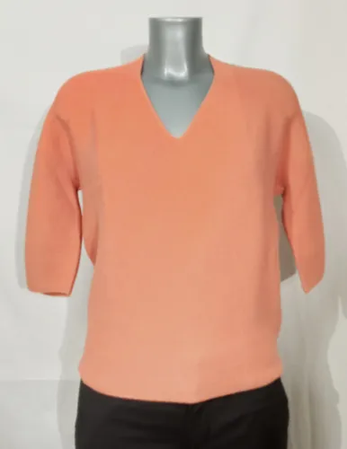 Pull - XS - maille 100% coton abricot - uniqlo - Modalova
