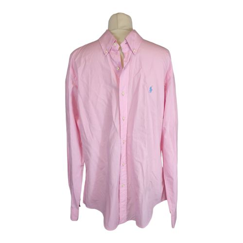 Chemise "Slim Fit" rose par Ralph LAUREN - taille L - Label Emmaus - Modalova