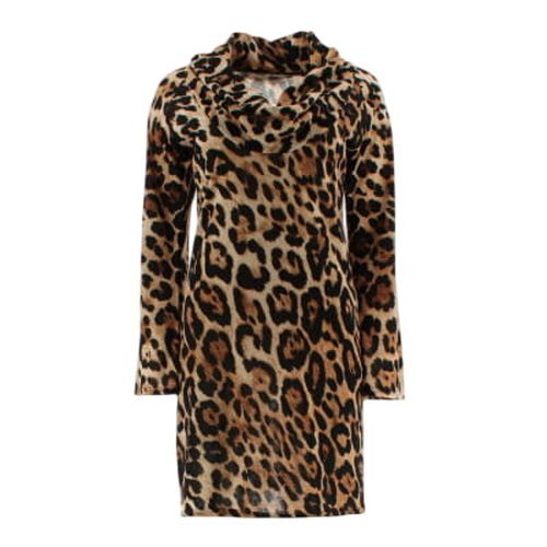 Robe beige imprim lopard - taille 3 - fifilles paris - Modalova
