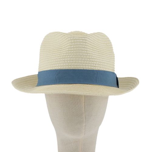 Chapeau beige et bleu - taille 59-61cm - atla for men - atlas for men - Modalova