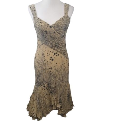 Robe de soire beige longue  motifs -T38/M - infinitif - Modalova