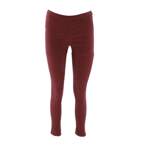 Jegging bordeaux uni - 38 - camaeu - Modalova