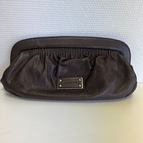 Pochette Lamarthe cuir marron - lamarthe - Modalova