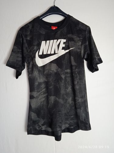 T-shirt ajour en maille transparente manches courtes , ,Taille: XS - nike - Modalova