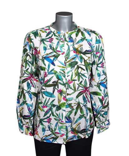  Blouse T2 -  Motif Vgtal en Coton  Fracheur Printanire - hartford - Modalova