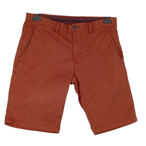 Bermuda - marque - coupe courte - couleur brique - taille S (38) - Devred - Modalova